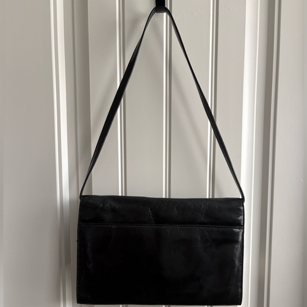 Michael Kors Black Leather Y2K Shoulder Bag - Picture 2 of 6
